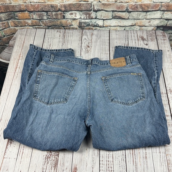 Levi's Signature straight Fit Blue Jeans size 42 x 30 - Picture 8 of 11